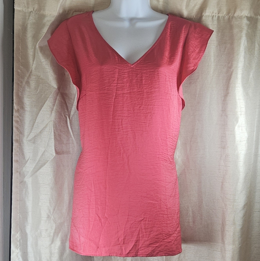 NWT CAbi pink blouse top Womens Large - Picture 4 of 6